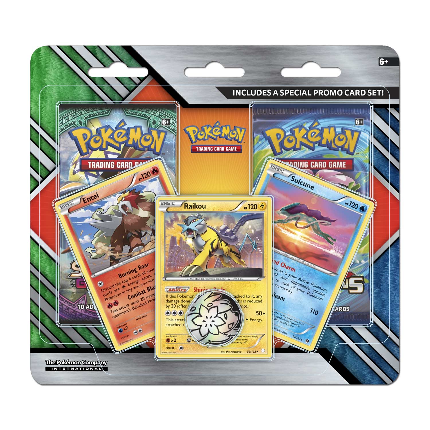 Raikou, Entei & Suicune - Oversized Promo