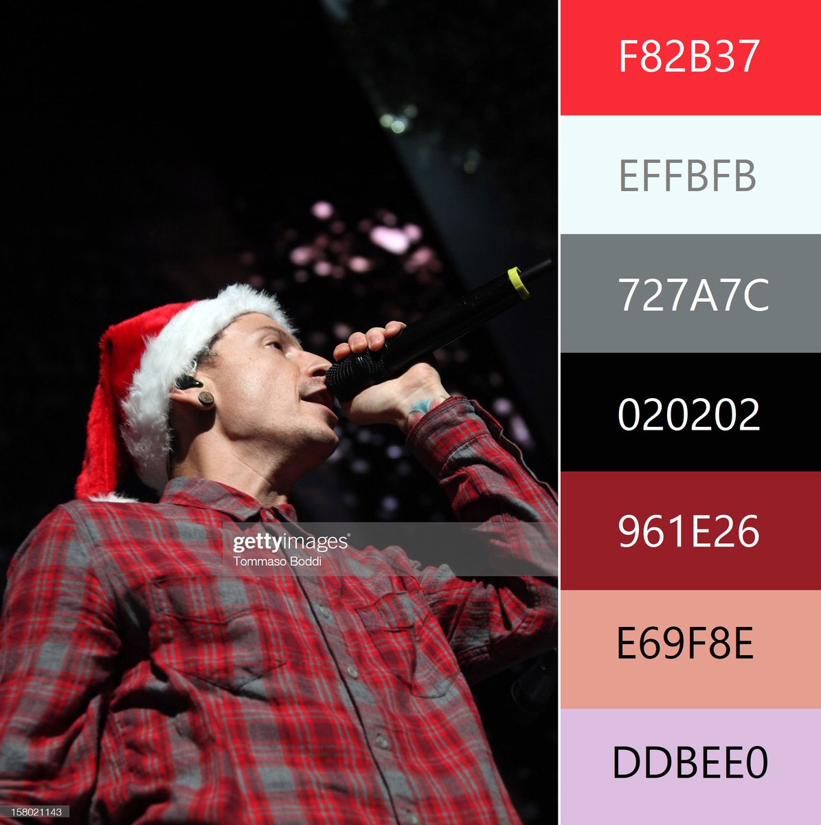 It's not too late to make some Christmas themed palettes, is it? 🧑‍🎄

#linkinpark