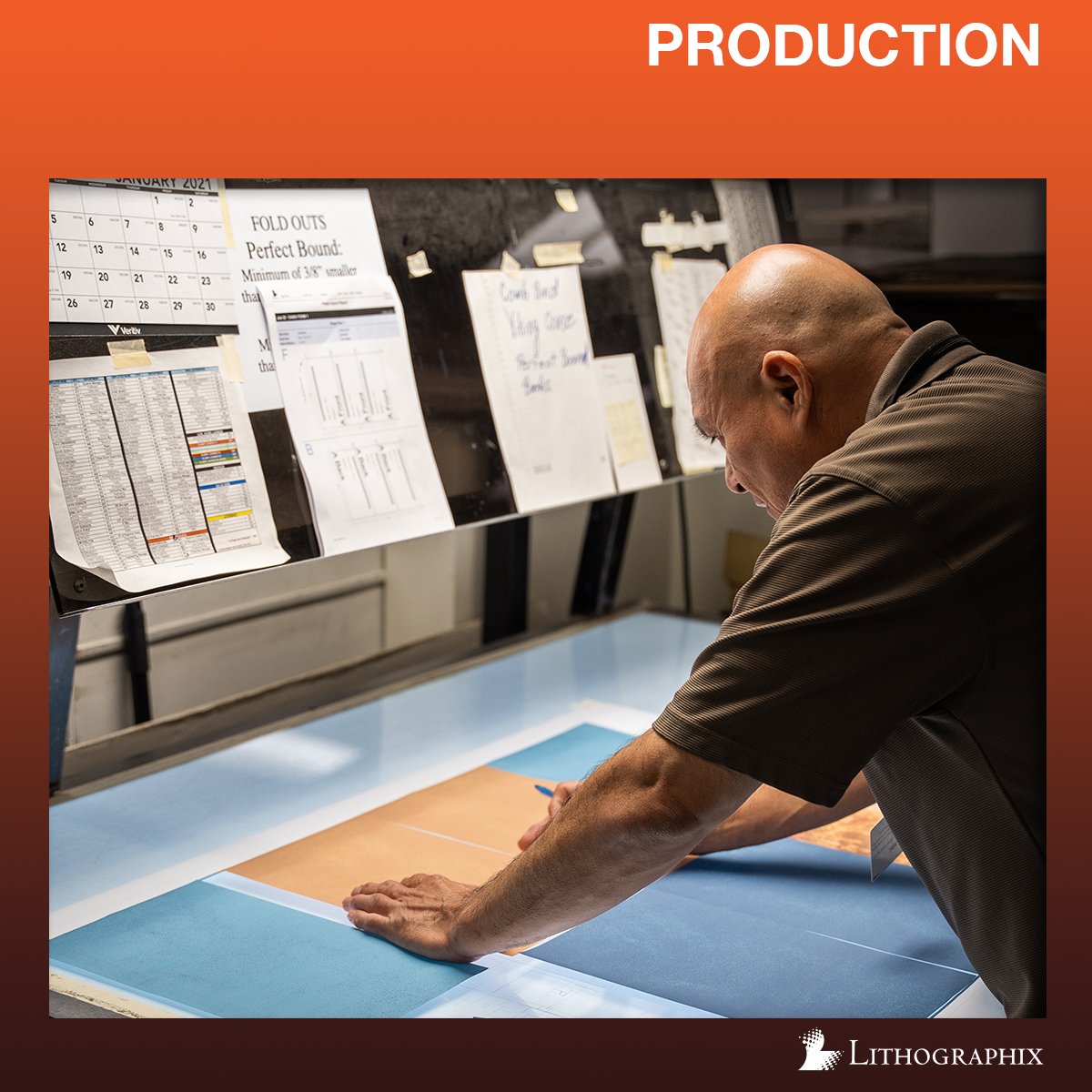 lithographixinc's tweet photo. Our prepress department analyzes every detail and measurement to ensure your imagery and design come to life regardless of which Lithographix printing method you choose and what substrate we print on. 
https://t.co/QwPa3CJF3A
#Prepress #PrintDesign #Production https://t.co/DFgV5fRezP