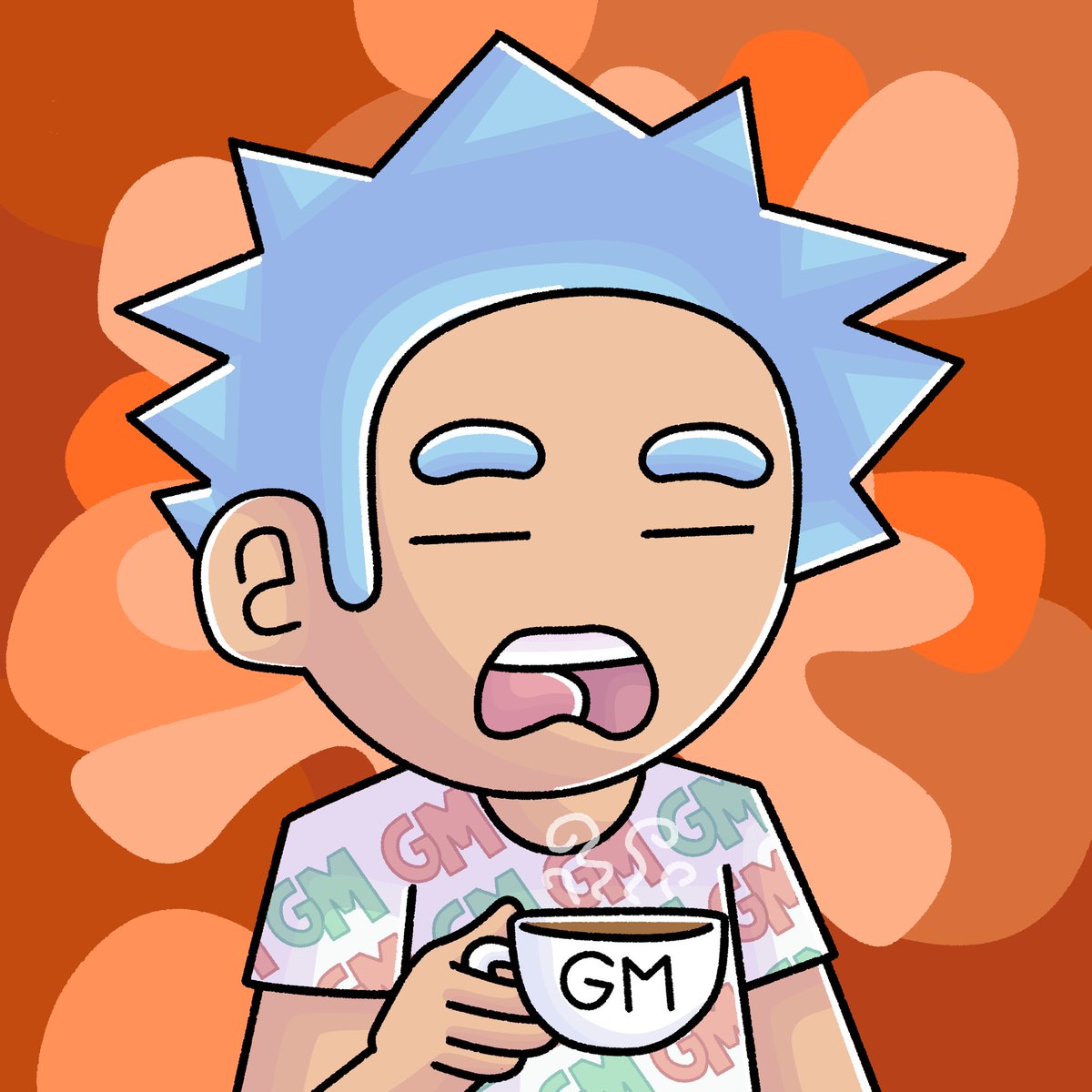HomerJaySimp5on's tweet photo. Another new NFT - again. I’ve seen so much hype around @SmallBrosNFT and I love Rick and Morty so I had to snaffle this beaut up. I’ve been in discord 5 minutes and I’ve already got a version with a Christmas jumper and a GM cup!  Two fantastic project pick ups today. https://t.co/aY032JMOgb