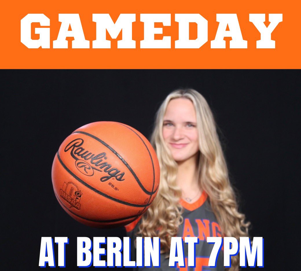 OOHS_GirlsBball's tweet photo. ‼️IT’S GAMEDAY‼️
We will travel to Berlin tonight to take on the Bears. JV will tip off at 5:30pm and Varsity will start at 7pm. https://t.co/izb7kUpnxf