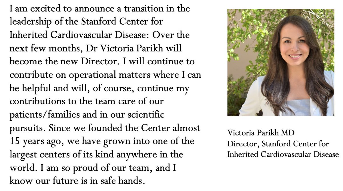 euanashley's tweet photo. An announcement from me about the Stanford Center for Inherited Cardiovascular Disease.
https://t.co/qNUaYawDUH https://t.co/bIdUbIaReY