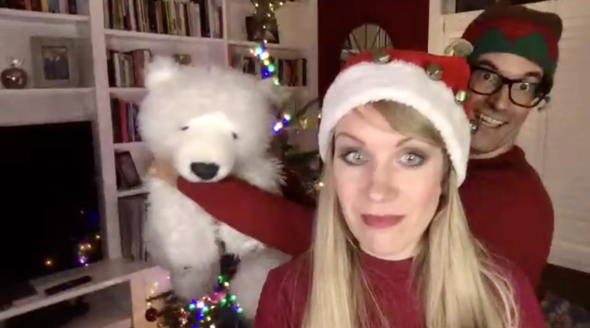 Thanks to the most awesome <a href="/rachelparris/">Rachel Parris</a> and @marcusbrig for the best ever (totally bespoke) Christmas #TuesdayNightClub. Happy Christmas to you &amp; <a href="/alwaysbecomedy/">Always Be Comedy</a> <a href="/JamesGillComedy/">James Gill</a> &amp; maestro <a href="/TimLewis_/">Tim Lewis</a>  Oh and thanks to <a href="/RW_Gill/">Richard Gill</a> for playing us out in style!