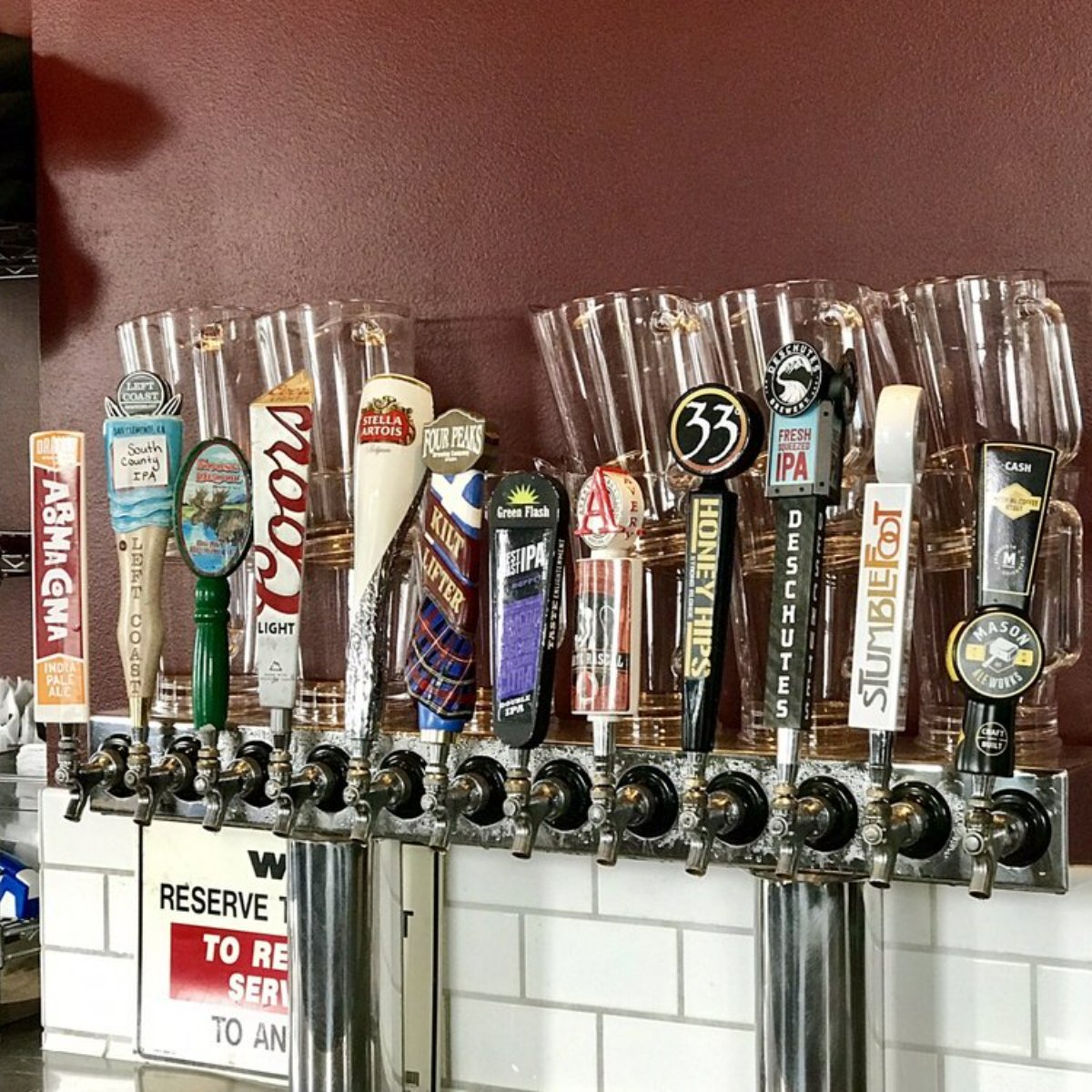 As the in-laws flock to your house for Christmas, you might need a place to escape. We've got three words for you: Beer on tap.