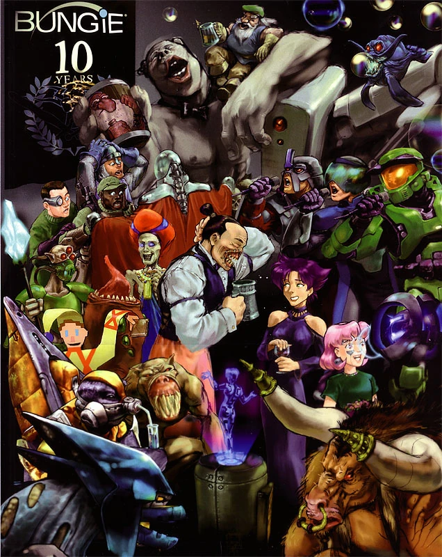 I mean no offense to the current artist holiday artist, but I wish 343 had someone like Lorraine Mclees doing some of the event art.
Or better yet, have it be a rotational community driven art thing. 343 could commission the many talented artists in the community!