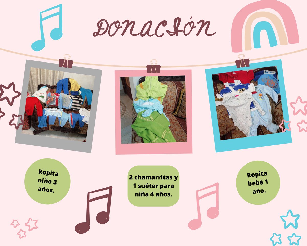 ✨ Gracias por el donativo (anónimo) 🦸‍♂️🦸‍♀️ de ropita para más pequeñines: chamarritas, pañaleras, mamelucos, suéteres, playeritas y más. 🤗😊 

🥳 MUCHAS GRACIAS POR TU COLABORACIÓN Y POR LA CONFIANZA 🤩

#donación #heroesánonimos #YOLTZIN