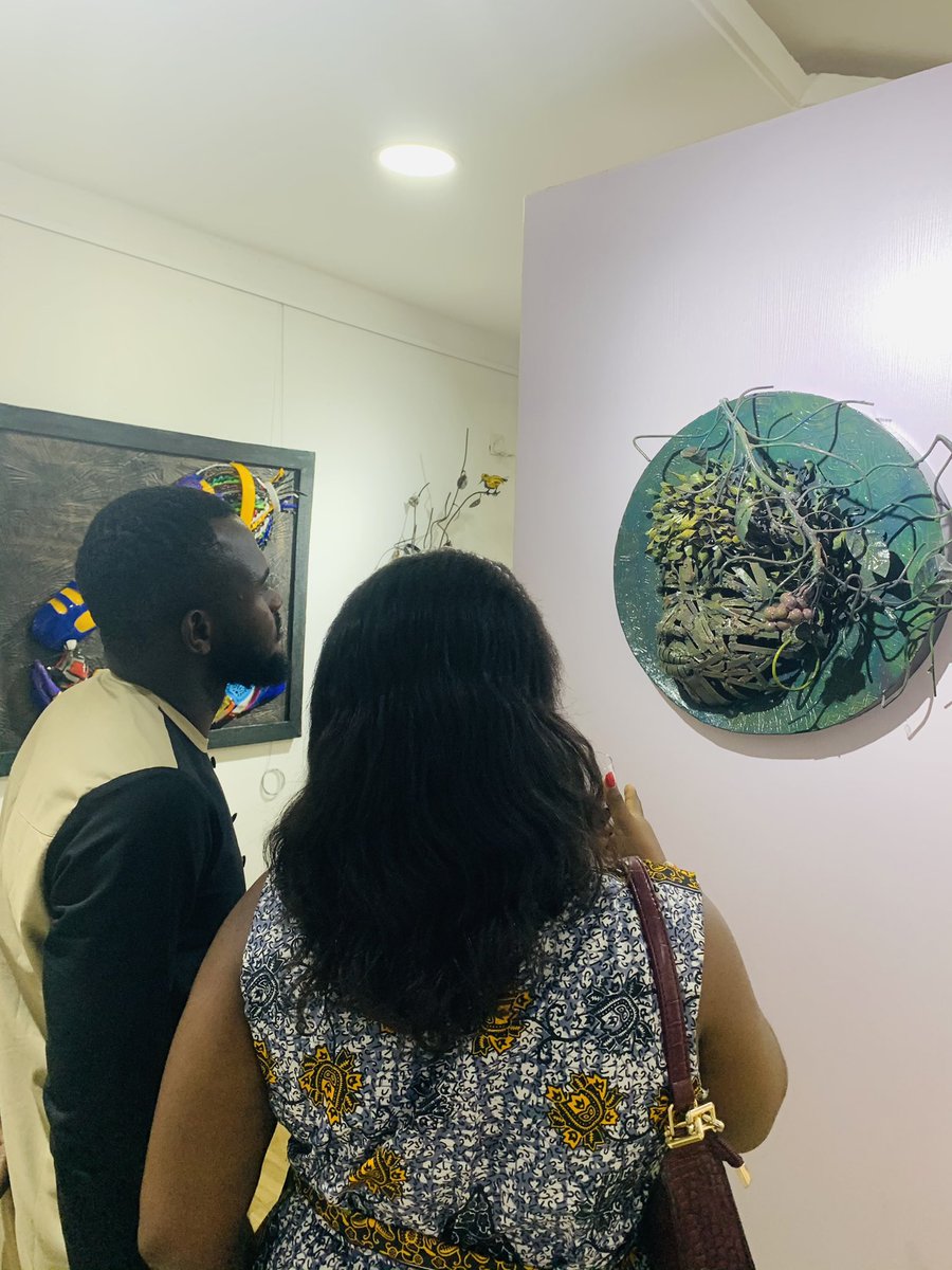 chomzyarts's tweet photo. through facial expressions and emotions  most times; adapting welded metal, Elijah explores zoomorphic and anthropomorphic forms, mirroring the happenings within his immediate environment and the world at large; works curated by Chioma favour Okoli. https://t.co/PsQUBJi0JN