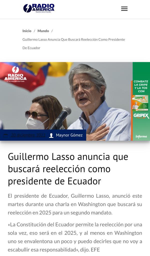 relicheandres's tweet photo. .@LassoGuillermo dice que en Washington se envalentona. Un ignorante con poder es muy peligroso para la democracia. https://t.co/SNUpAwedgz