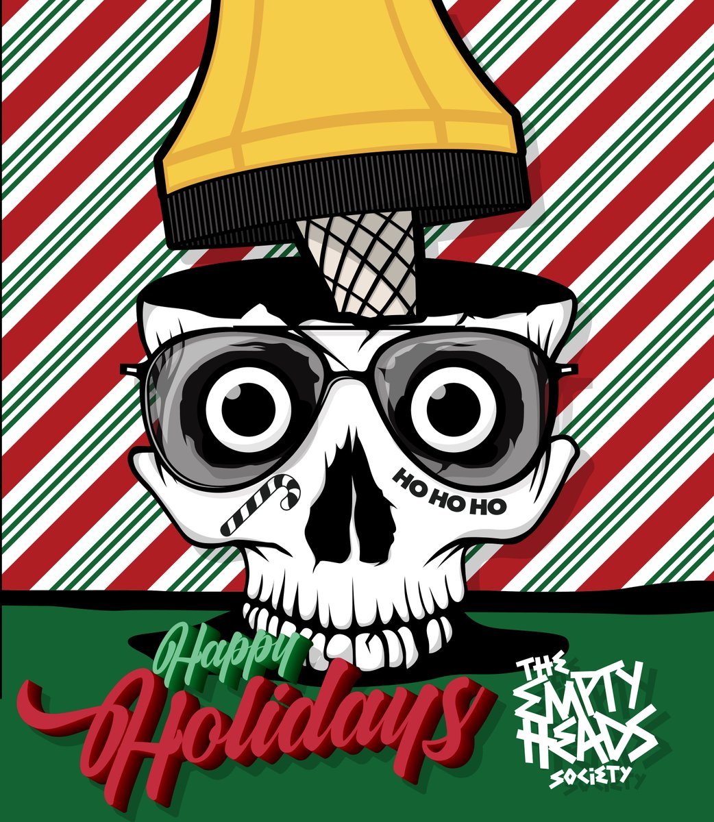 Happy Holidays from The Emptyheads Society!
Lot's of goodies coming up in the new year! Stay tuned and stay safe over the Holidays.