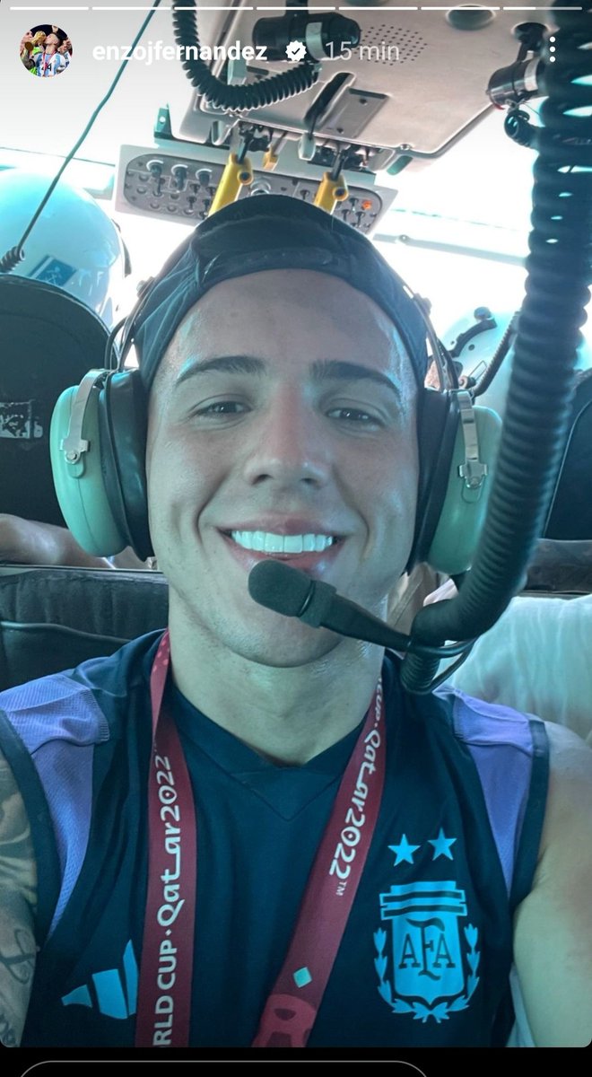 Yyy así me olvide QUE TENGO VÉRTIGO!!!!! Te amo ENZO JEREMÍAS!!!! ❤️#24 <a href="/Enzo13Fernandez/">Enzo Fernandez</a>