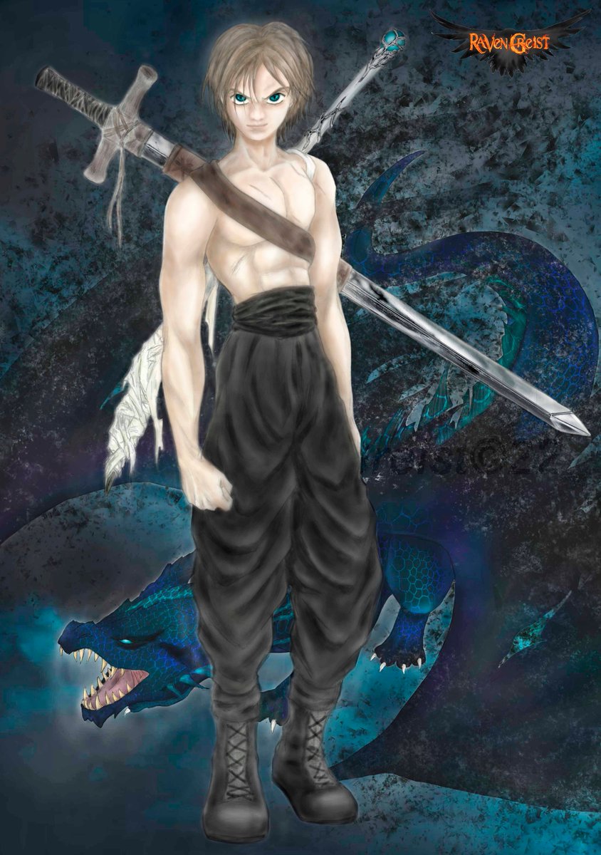 RavenGreist's tweet photo. #anime #manga #oscuro #dragón #Raven #Greist https://t.co/wGa9u6c5m3