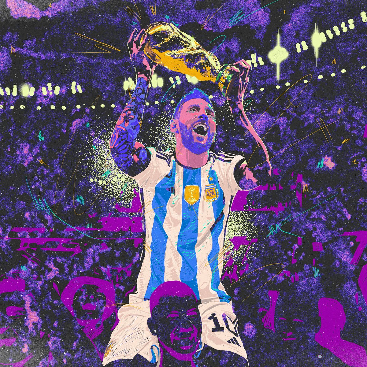 Somos campeones
#Messi𓃵 #FIFAWorldCup #Argentina #ArgentinaCampeonDelMundo #CampeonesDelMundo #Scaloneta