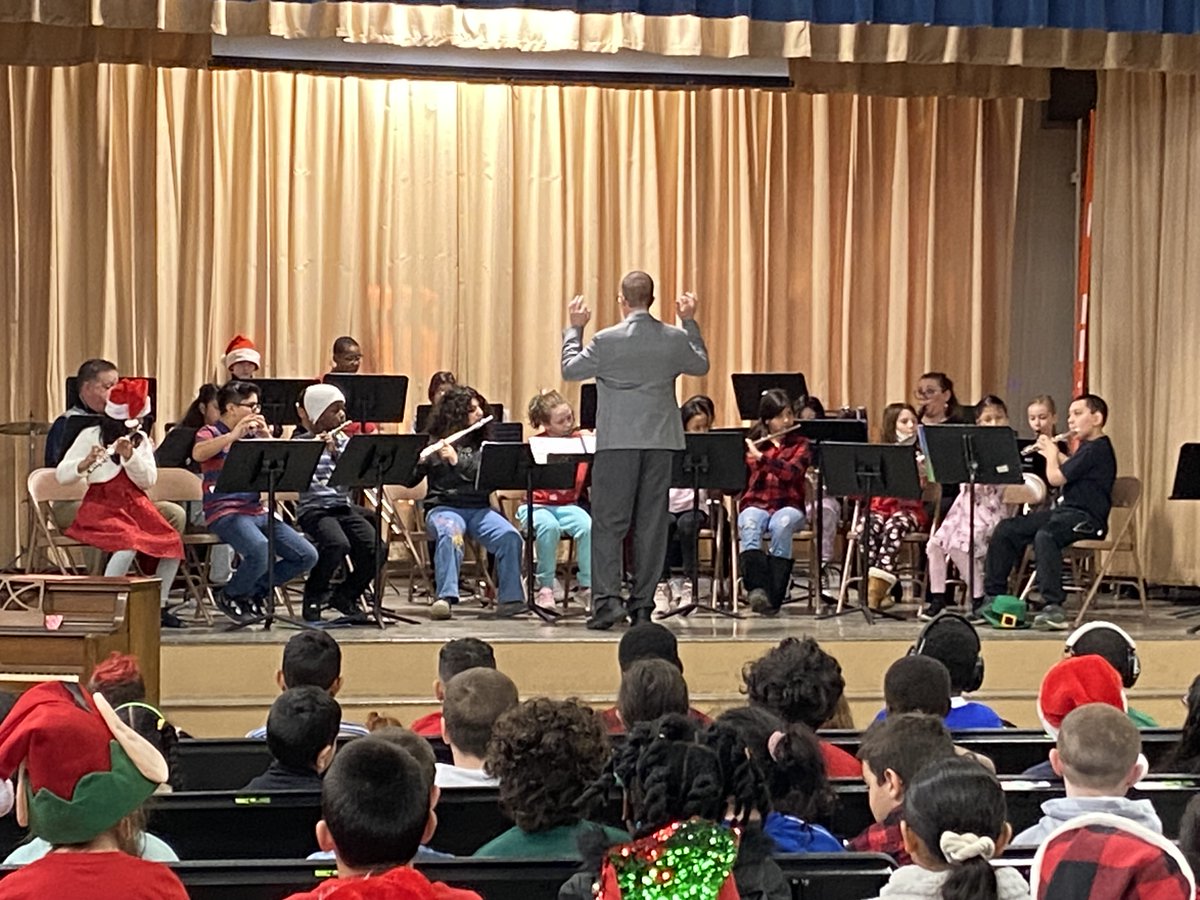 Great to "see and hear" our students performing holiday songs this festive seasons for their classmates.