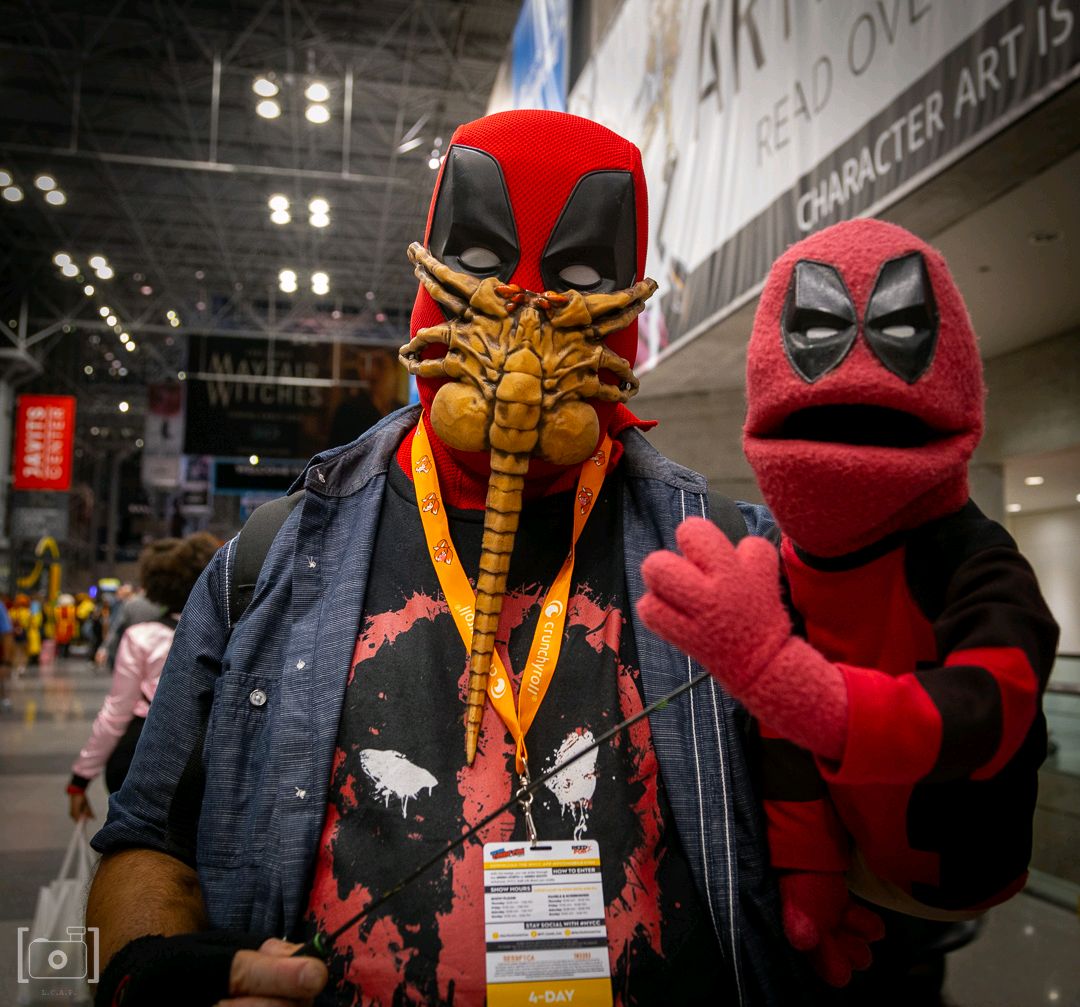 LCAPhotoNYC's tweet photo. It's like he's a Muppet from the waist down, but this time, you can see the Muppet's dick. Β―\_(γ)_/Β―
#Deadpool #Muppetpool #MuppetDeadpool #Marvel
#NYCCFan #NYCC #NewYorkComicCon #N
YComicCon #ComicCon #lcaphotonyc #lcaphoto #Comic https://t.co/v4mbjPIo4j