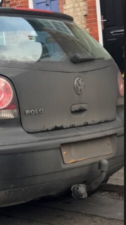 IAMLincolnshire's tweet photo. Could your car be easily identified if it was stolen tonight?

Or are you hoping the thief would get a £1000 fine if they were caught driving it?

Please keep number plates, lights and all windows clean and clear this winter.

#RoadSafety https://t.co/Uczfy3Fu29
