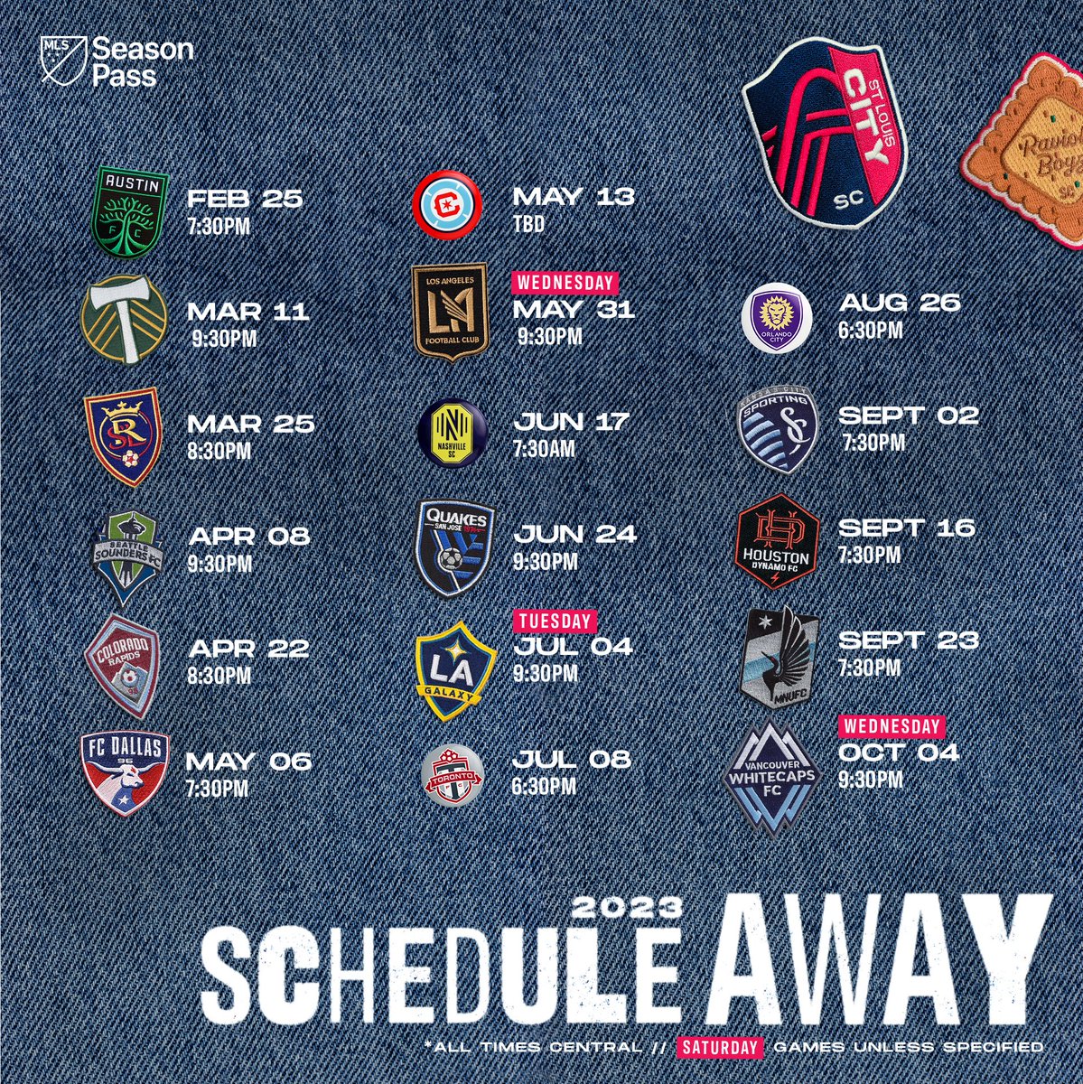 17 Home | 17 Away

What matches are you circling on your 2023 calendar?

#AllForCITY