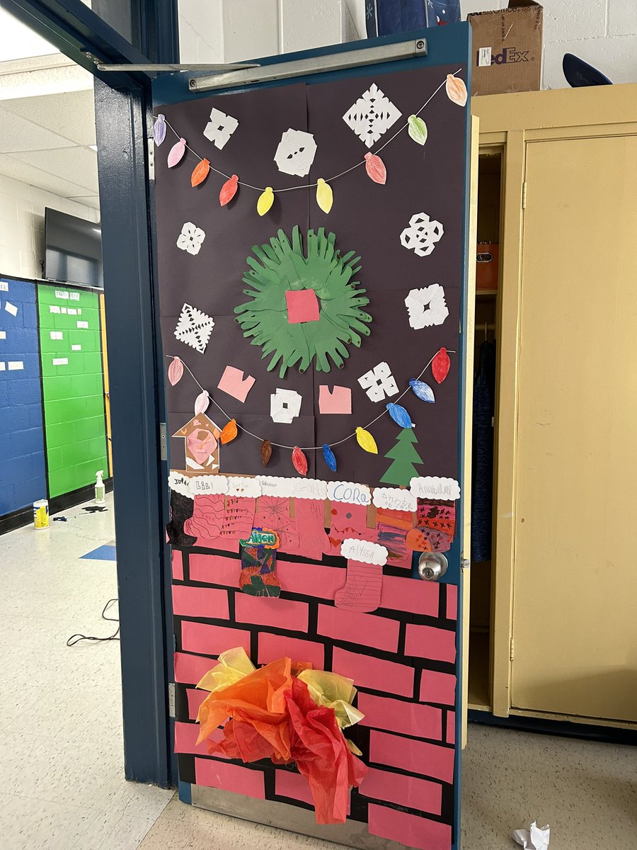 AssumptionOCSB's tweet photo. Congratulations to the winners of our @AssumptionOCSB door decorating contest. Fantastic creativity, character and leveraging digital in the winning doors! #ocsbDL #ocsbJoy Lemur dollars from @LemurLevis 🥰 🎄 @lvalksocsb @BailJamJ https://t.co/B4bt6yomZ1