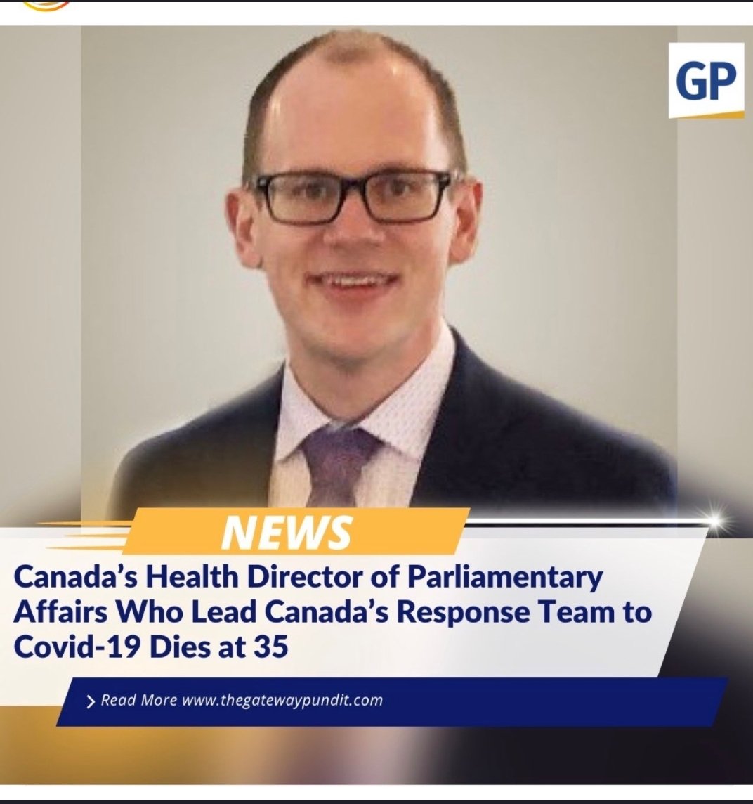 govt_corrupt's tweet photo. Canada's health director responsible for the Covid vaccine rollout unexpectedly d1ed yesterday &amp; Chrystia Freeland responded by telling everyone to get their boosters. 

What do you have to say to @cafreeland https://t.co/qNDrMdxovf