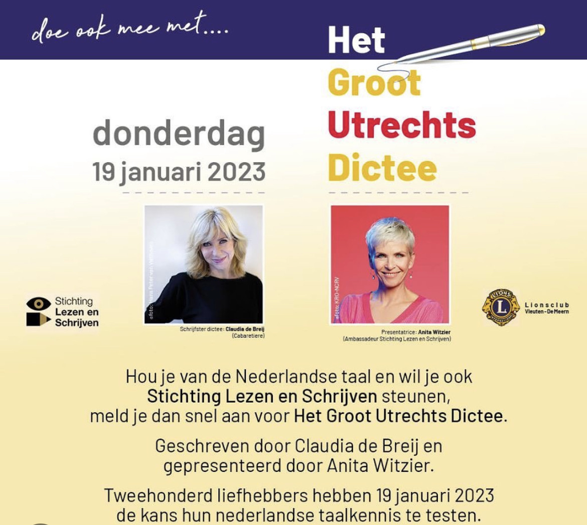 Test jouw talenkennis met het Groot Utrechts Dictee. eventbrite.nl/e/tickets-groo…