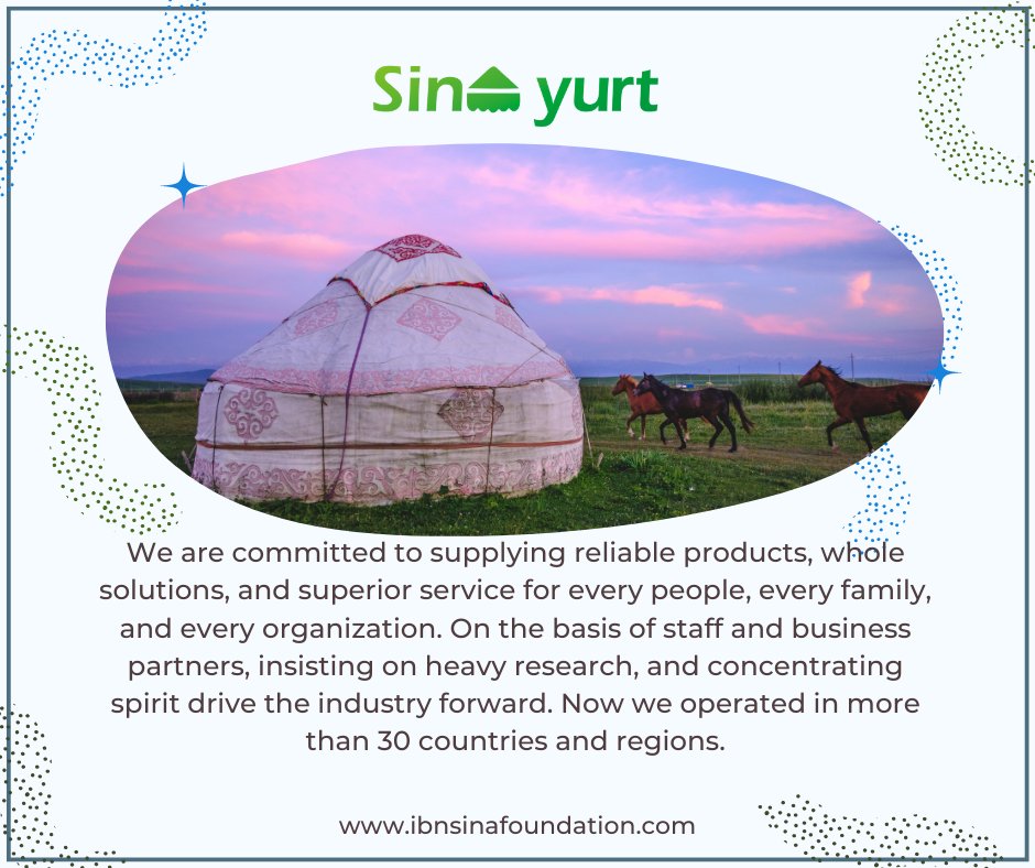 SinoYurt's tweet photo. We are serving globally. With The positive feedback &amp; trust from our happy customers, we are able to go global. Yes! Now We are offering our services globally. Buy our products now for an amazing experience. 

#yurts #yurtliving #sinoyurt #China #buy #business #monglianyurt https://t.co/aKMpLcbFts