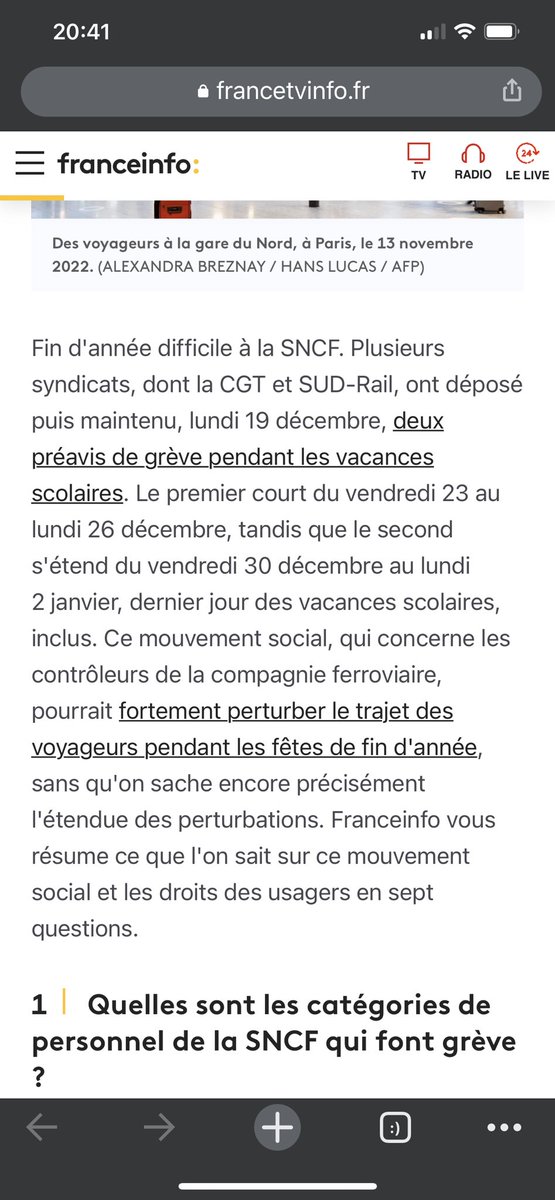 #sncf quelle honte dans ce contexte de fêtes familiales de prendre en otage les français ! Décidément j’ai du mal à comprendre ce pays….et on trouve cela normal !