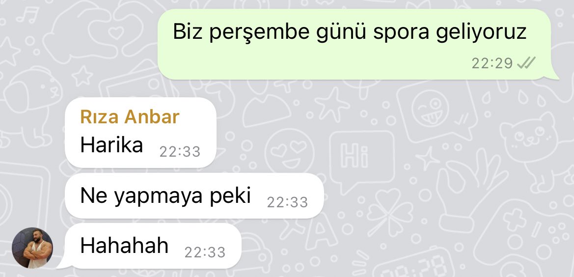 DidarTekoglu's tweet photo. Ne var yani son spor derslerimizi kahve içmekle geçirdiysek?? https://t.co/OrGlXYvR0t
