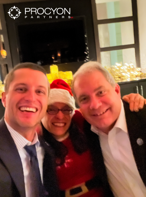 ProcyonPartners's tweet photo. The Procyon team had a great time last week at our holiday party! We always enjoy connecting with team members from across the Procyon locations at our home base in Shelton, and spending time together as we continue to grow our firm. https://t.co/AkydPiFYie