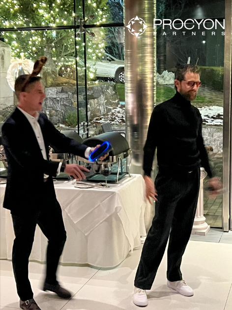 ProcyonPartners's tweet photo. The Procyon team had a great time last week at our holiday party! We always enjoy connecting with team members from across the Procyon locations at our home base in Shelton, and spending time together as we continue to grow our firm. https://t.co/AkydPiFYie