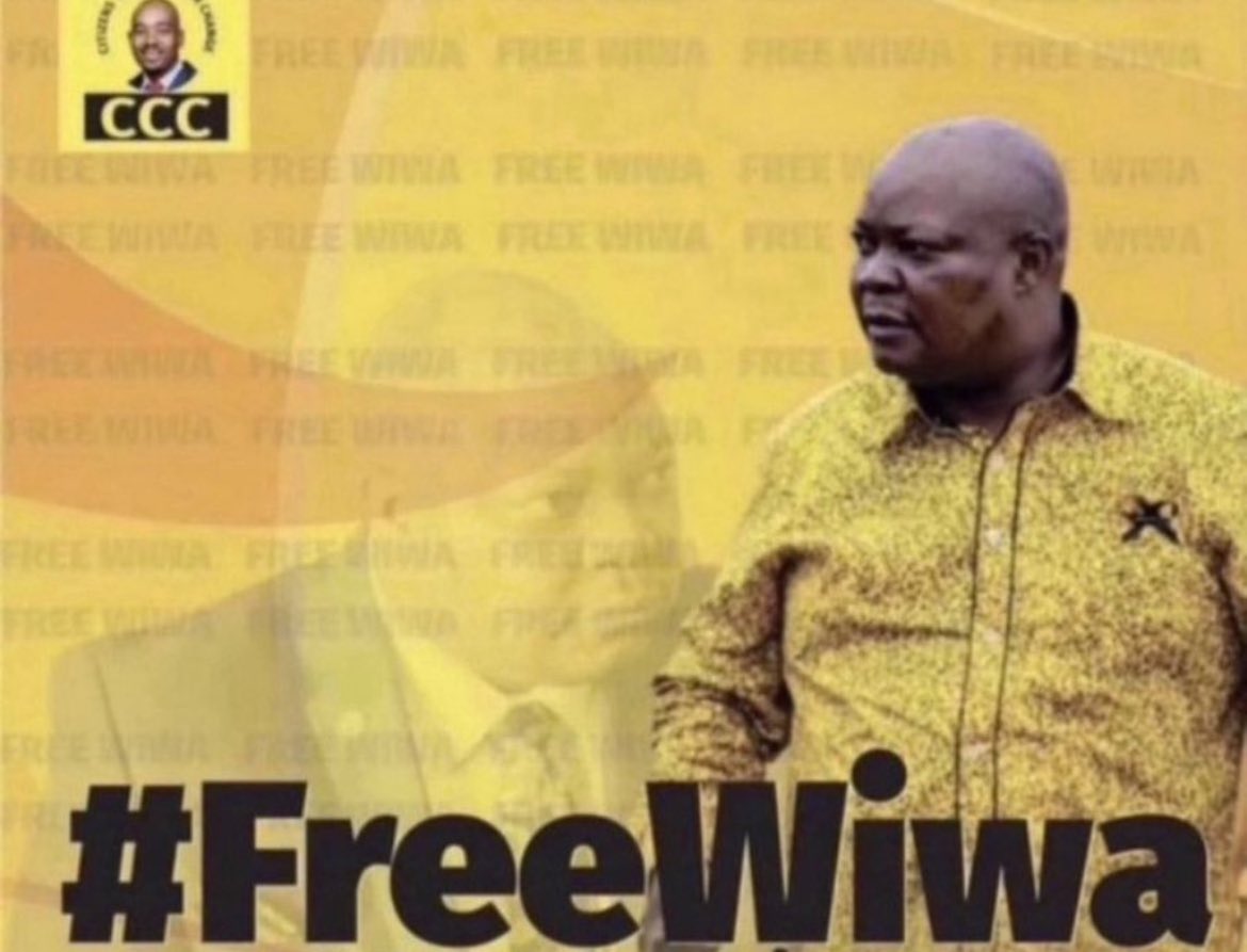 🟡Dear @janeflan, Hon @JobSikhala1 is a political prisoner. He’s been jailed without trial for 189 days for defending Moreblessing Ali who was murdered in cold blood. Please help us draw the world’s attention to his plight with a RETWEET. We demand his release! #FreeWiwa!