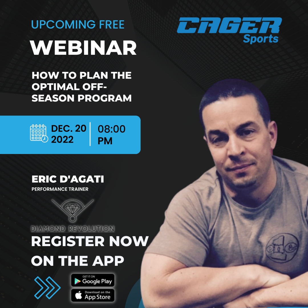 Reserve your spot today for our Free Webinar tonight, Dec. 20 at 8pm with Eric D'Agati on How to Plan the Optimal Off-Season Program! You won't want to miss! Download the app to RSVP today!
.
.
. 
#baseball #softball #baseballlife #softballlife #baseballmom #baseballdad #softb...
