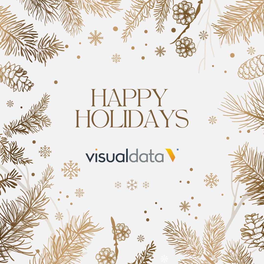 wearevisualdata's tweet image. Happy Holidays from all of us at Visual Data!

#wearevisualdata #visualdata