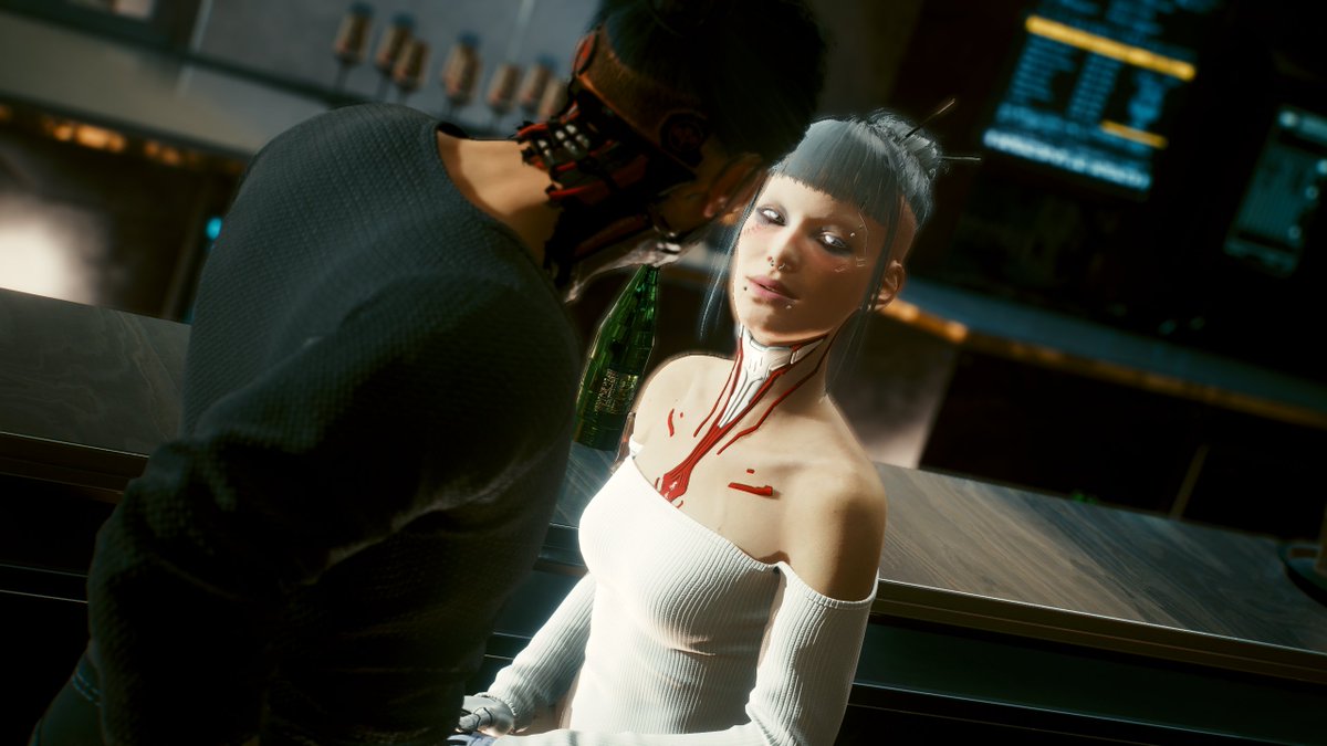 _galdorcraeft_'s tweet photo. Gentle touches ๐ค#Cyberpunk2077 #Cyberpunk2077PhotoMode #VirtualPhotography #VP #LilithDurand #GoroTakemura #Takemura #AMM #AppearanceMenuMod https://t.co/Yej7TMh69T