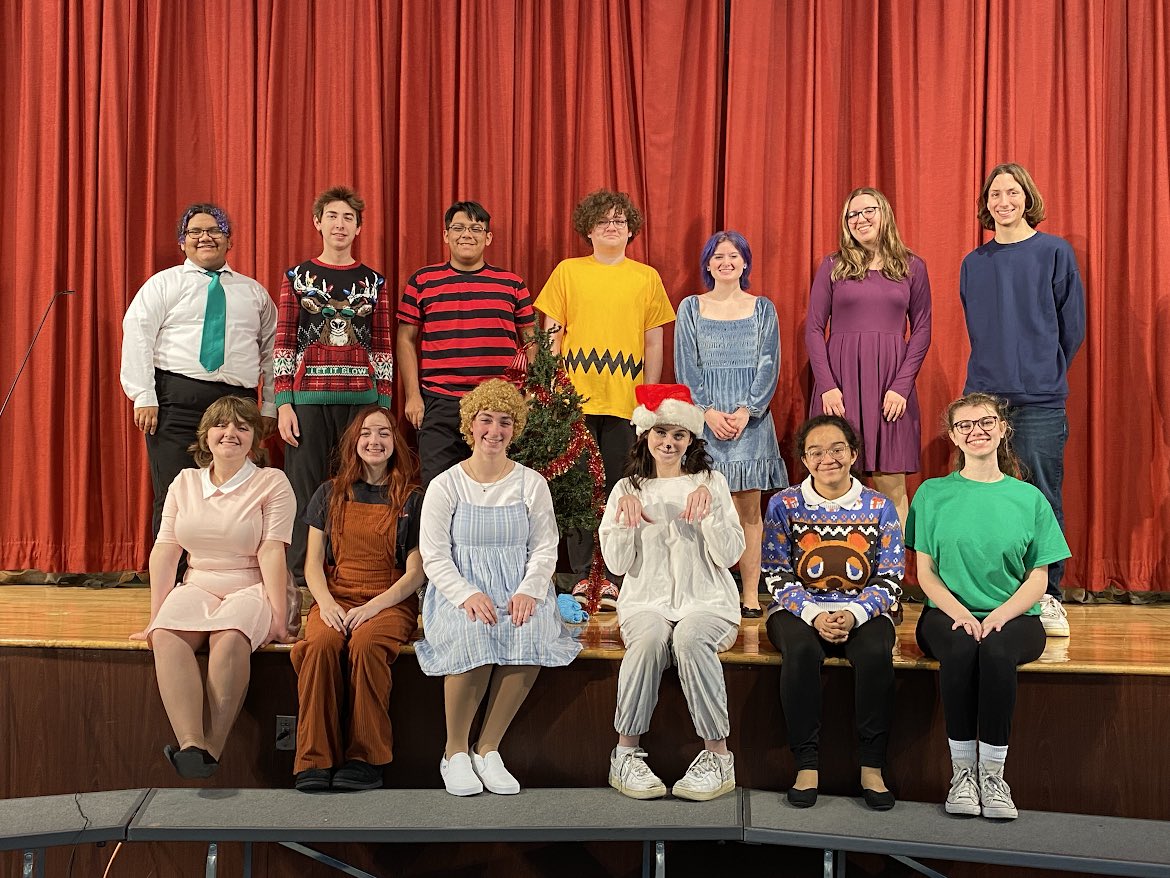 Our International Thespian Honor Society performed A Charlie Brown Christmas for our school’s Winter Performing Arts Concert! Great job everyone 🥜🎄❤️
