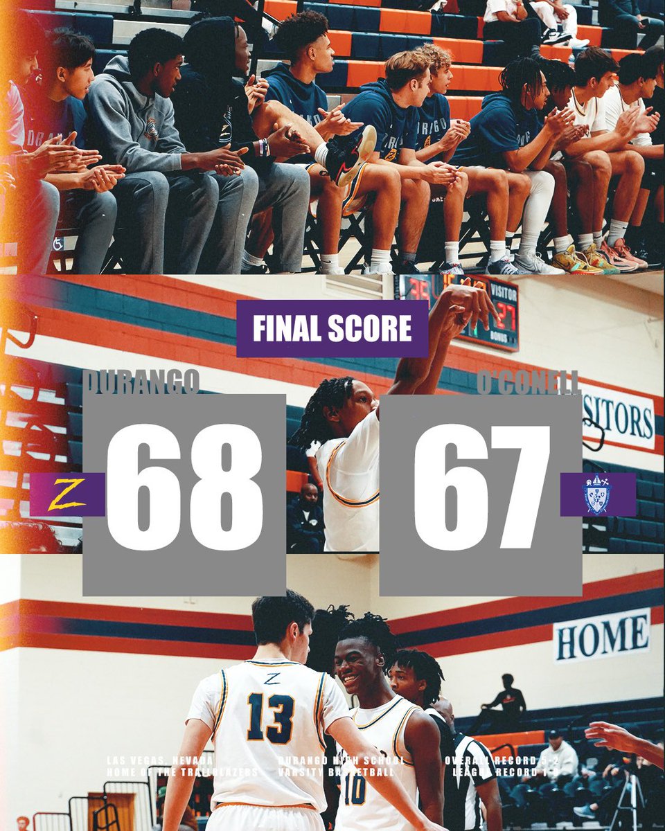 Execute and finish.

#GoBlazers #DurangoHSHoops