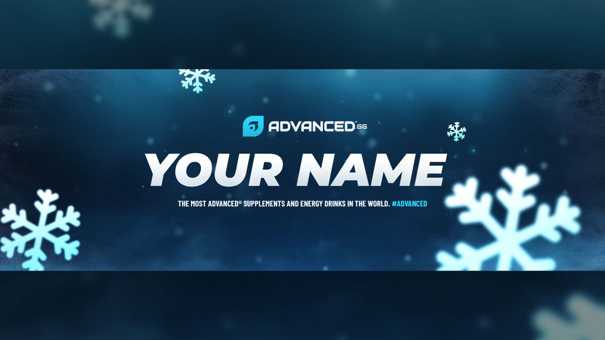 ADVANCEDgg's tweet image. Who wants a personalized Winter ADVANCED banner? 👀❄

Like + comment your name and we might make you one!