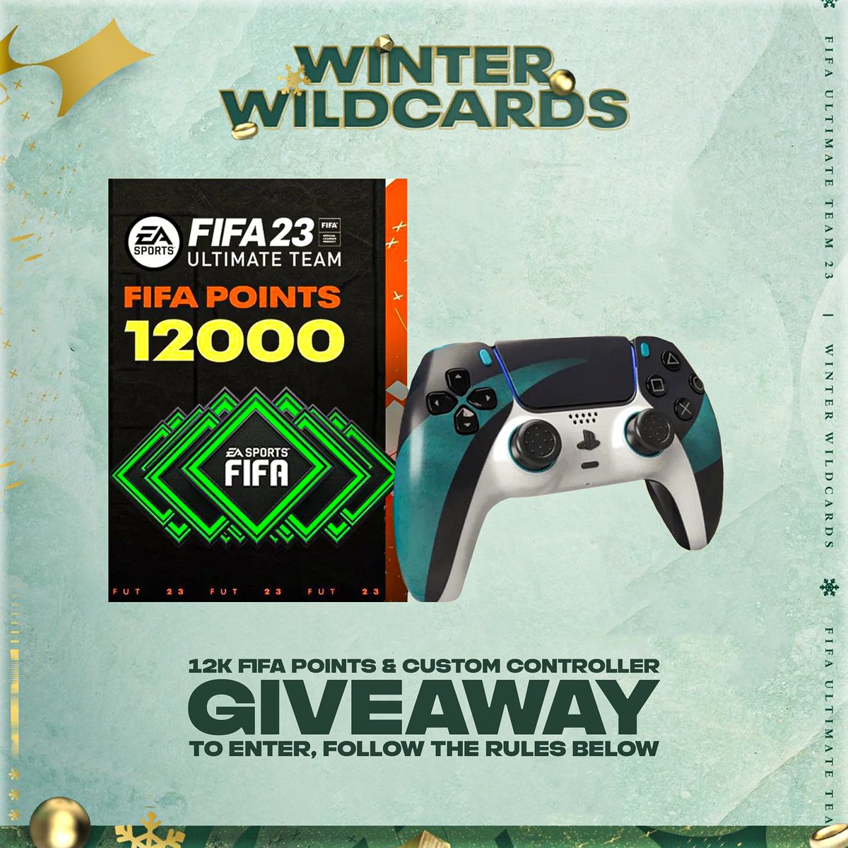 saf_cal's tweet image. 💰 Huge 24 Hour Giveaway 😍

12,000 FIFA Points + Custom Playstation/Xbox Controller 😍

✅ For your chance to win:

Retweet + ❤️
Follow our partners: @DefyGamingUK