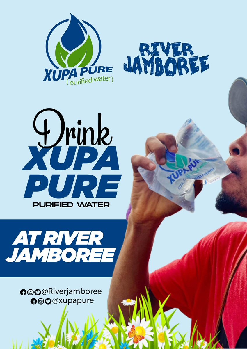 ChampsHubGh's tweet photo. We’re going to be drinking the all new @xupapure at @RiverJamboree on the 29th & 30th December at VOLO (15 minutes away from Juapong).
XUPA PURE - Stay Hydrated Always!!!
@ChampsHubGH • @TopRaversGhana
#RiverJamboree #XupaPure #MineralWater #DecemberInGhana https://t.co/CCzVy7iJHm