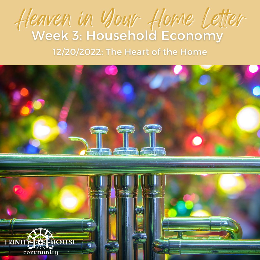 The Heart of the Home - With just a few days left in #Advent, there is still time to lead our families into the heart of this sacred season. mailchi.mp/trinityhouseco… #CatholicTwitter #HeavenInYourHome #TasteOfHeaven #TrinityHouse