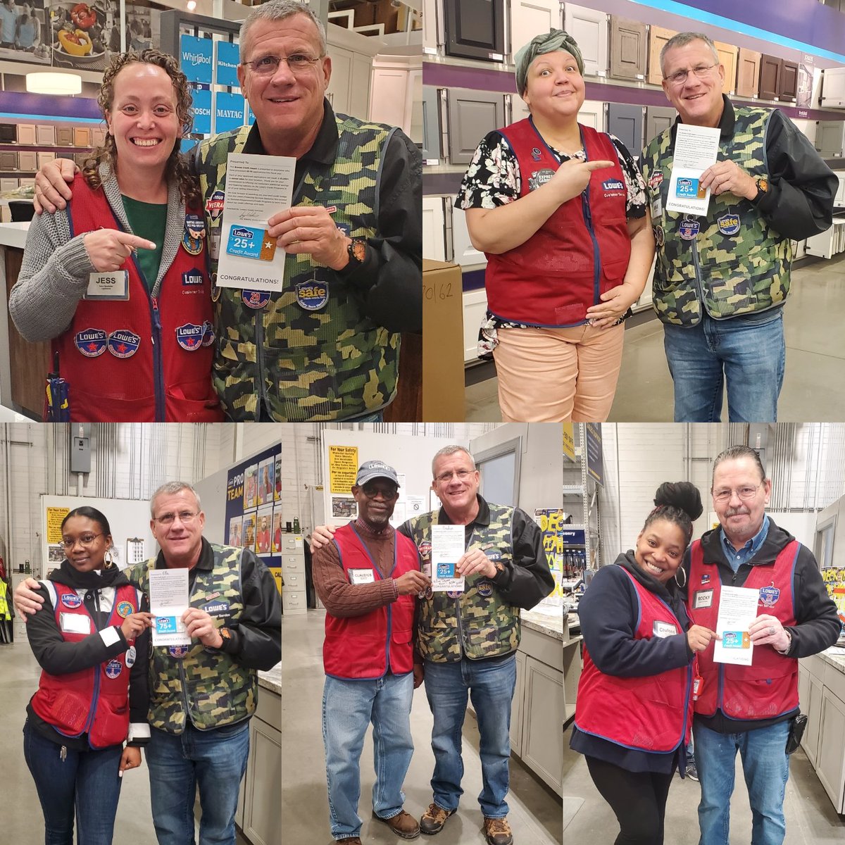 Michael Sida (@michaelsida1037) on Twitter photo It's always a pleasure to reward associates for what they do. Congrats to Jessica, Daisy, Claudius, and Chafond for the 25+ credit apps last quarter. Congrats to Ella for her 75+ credit apps last quarter.
<a href="/BenitoKomadina/">Benito.Komadina@Lowes</a> <a href="/steveyoung456/">Steve Young</a> <a href="/TheBossMan1037/">Jason</a> <a href="/Lowes1037/">Lowe's 1037 Central RVA</a> #Lowes It's always a pleasure to reward associates for what they do. Congrats to Jessica, Daisy, Claudius, and Chafond for the 25+ credit apps last quarter. Congrats to Ella for her 75+ credit apps last quarter.
<a href="/BenitoKomadina/">Benito.Komadina@Lowes</a> <a href="/steveyoung456/">Steve Young</a> <a href="/TheBossMan1037/">Jason</a> <a href="/Lowes1037/">Lowe's 1037 Central RVA</a> #Lowes