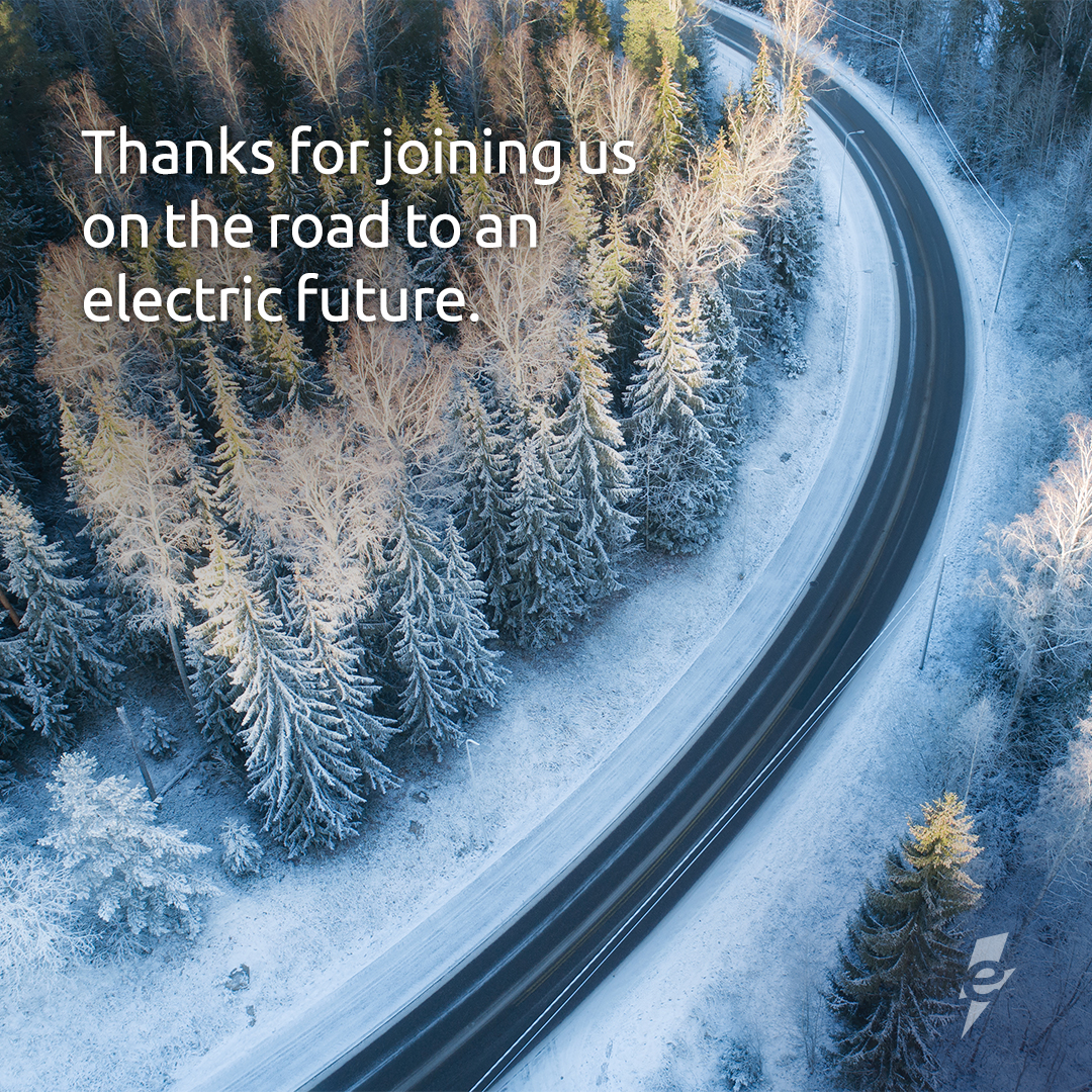 CanadaElectrify's tweet photo. As we ring in the new year, we want to thank you for your commitment to electric mobility, for building the future of charging today, and for choosing electric. We look forward to helping you connect with friends and family this holiday season and beyond.
#ElectrifyCanada #EV https://t.co/oeIsBJr62N