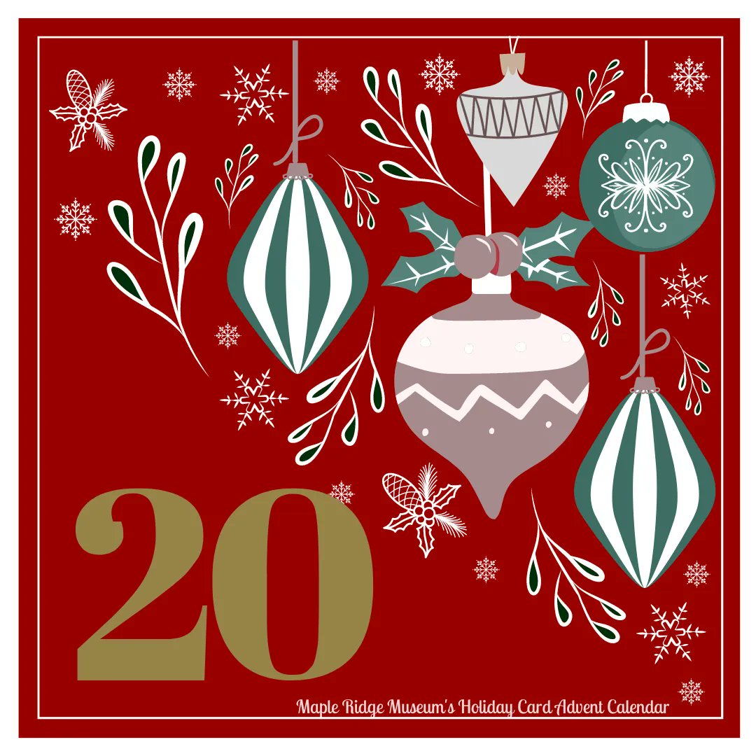 MRMArchives's tweet photo. On Day 20 of our Holiday Card Advent Calendar we have this quaint cabin scene! https://t.co/RTKB7FHCmt