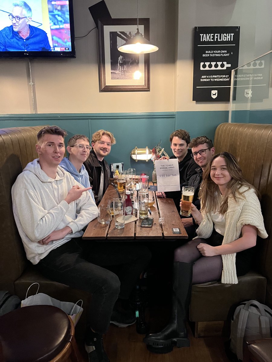 DrafthouseTB's tweet photo. Pub quiz at 7pm every Wednesday with @kenbirkpresents 

Book now at https://t.co/Zvl5GHet0l  to not miss it and take advantage of bottomless wings 🍗 and 2-4-1 cocktails🍹🍸

#pubquizlondon https://t.co/J52gtB9EF3