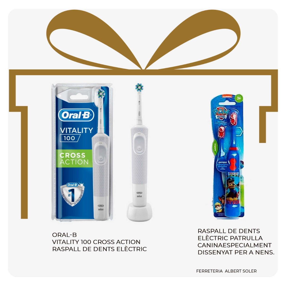 FAlbertSoler's tweet photo. Idees per regalar aquestes festes.
🎄 A Ferreteria Albert Soler tenim moltes idees per a fer un bon regal! 🎄🎁

Regals que duren i perduren en el temps!
Vine i t'assessorarem!

#ferreteriaAlbertSoler #ferreteria #Nadal #magia #festesdeNadal #Navidad #christmas #regals https://t.co/5d5BTbuUOE