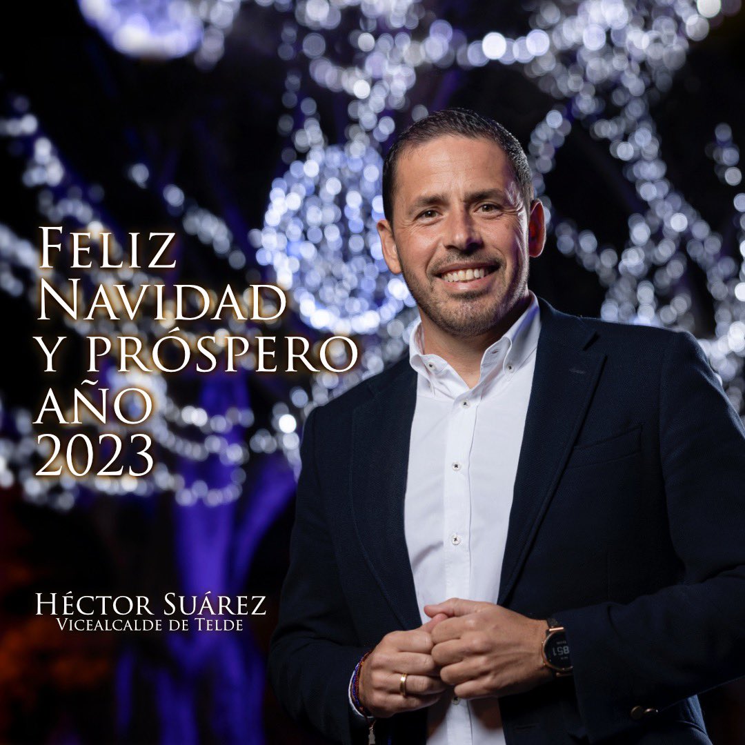hectorjsuarez's tweet photo. 💫Mirar hacia atrás para reconocer que no ha sido un año fácil, mirar hacia delante para comprobar que el futuro inmediato es muy ilusionante. Juntos lograremos la confianza para avanzar. Gracias por seguir sumando. 

Deseo que pases unas fiestas entrañables junto a los tuyos. https://t.co/Q88gydfjHj