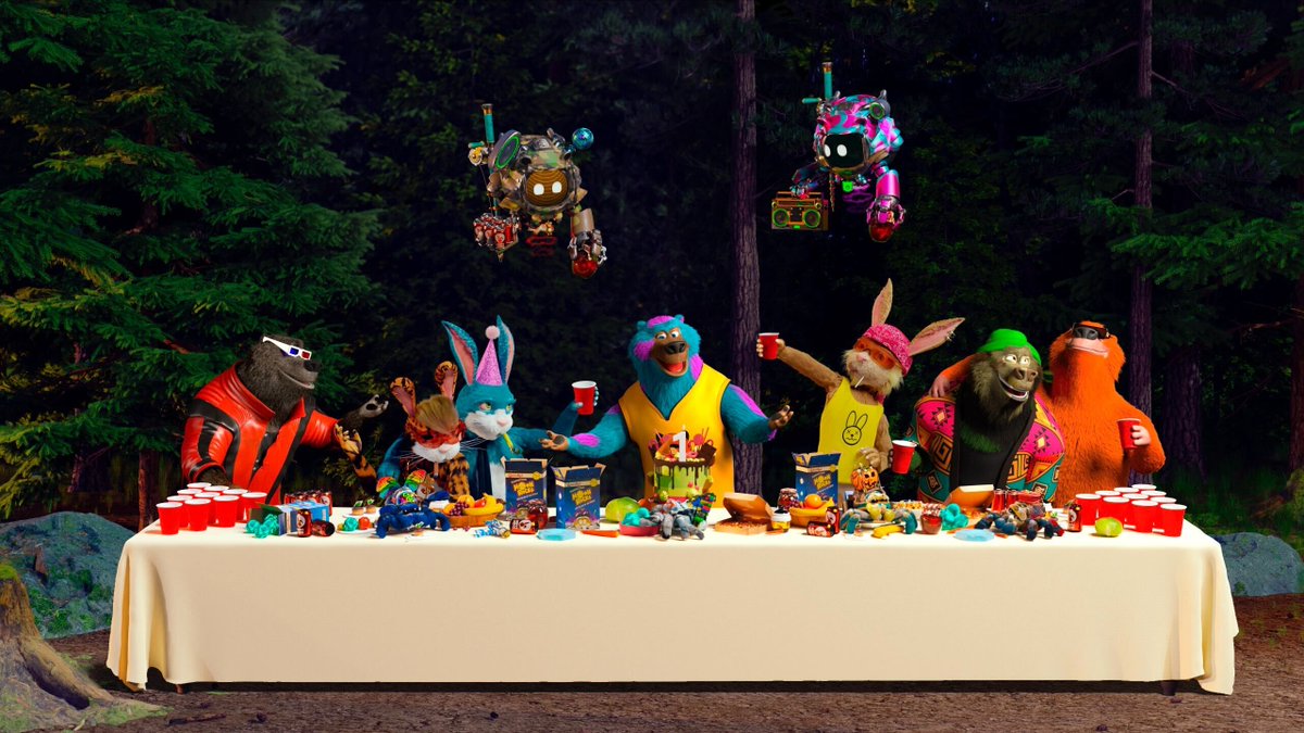 It’s our mother Fluffin’ BIRTHDAY! 🐻🥳

Get ready for a full day of bearific fun, the sickest beats and of course gifts! 🎁

Are you joining?
#BearsThatParty #FLUFWorld