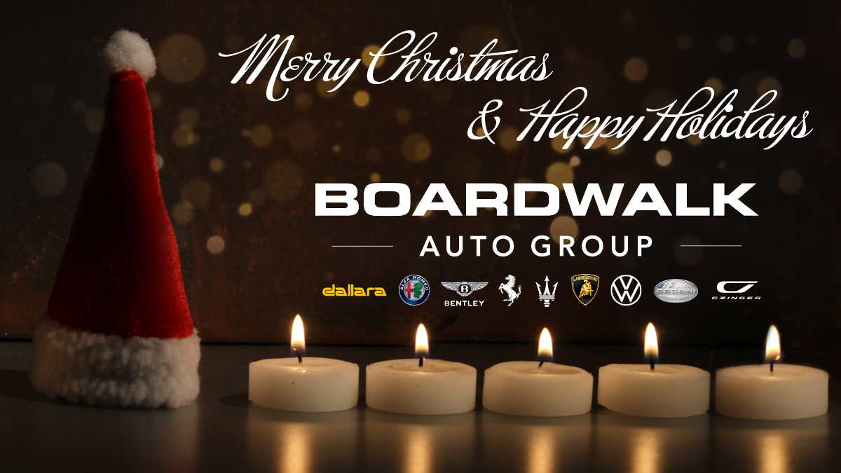 Merry Christmas and Happy Holidays from your friends at Maserati of Marin. Wishing you all the joys of the season and happiness throughout the coming year. We will be closing this Saturday at 2 PM Christmas Eve Day.