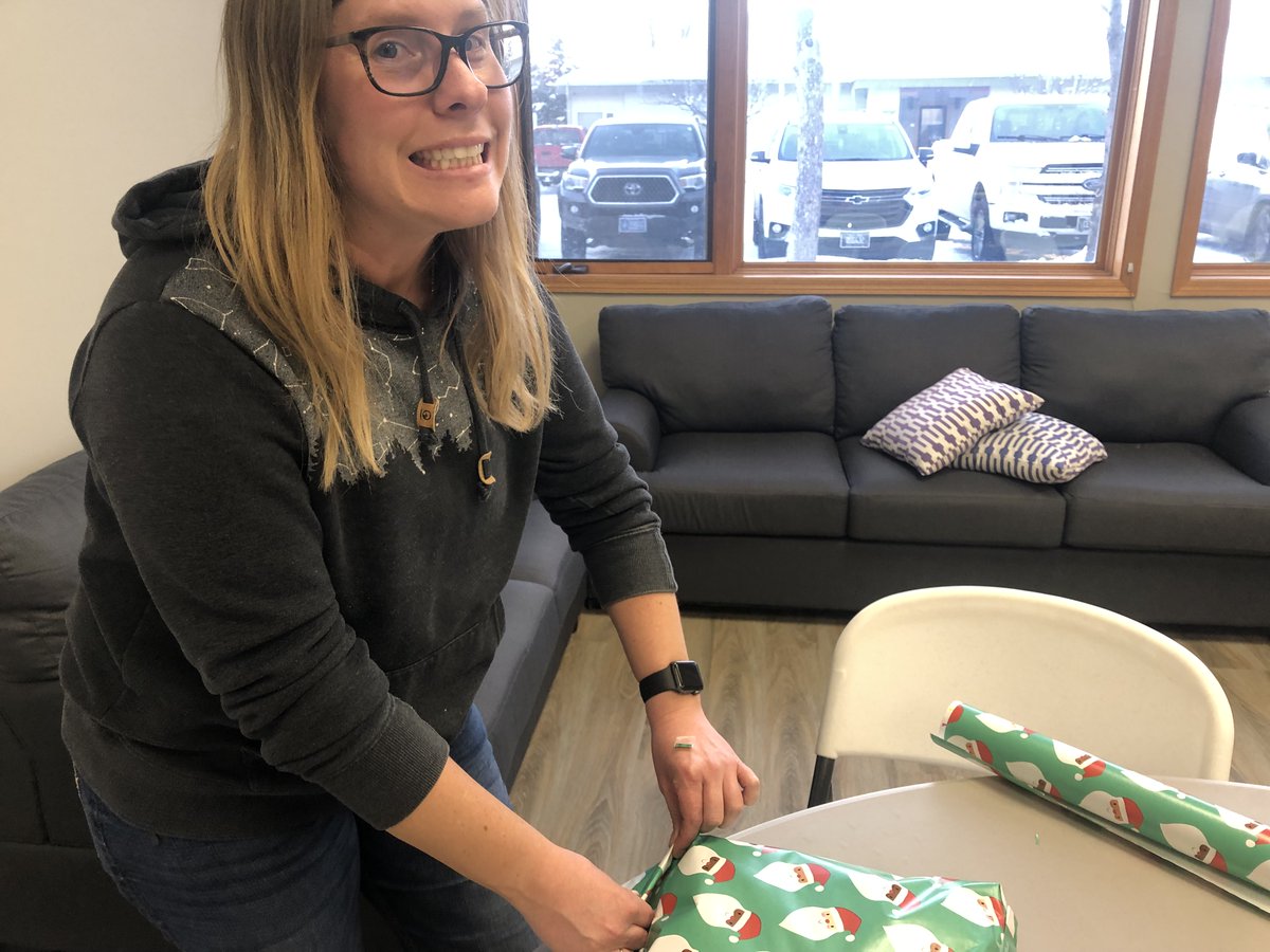MTInstruments's tweet photo. Some employees took time out of their day to wrap gifts purchased on behalf of Family Promise (@fpnational). https://t.co/QOOHpvLyyB