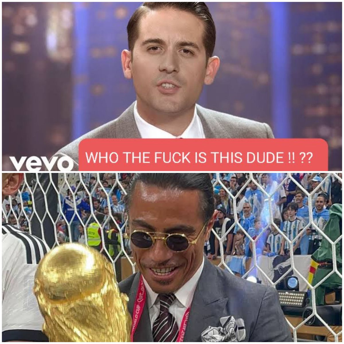 Fistako's tweet photo. Who the fuck is this dude?
#WorldcupQatar2022
#nusret
#geasy https://t.co/Jd78zuNL3Y