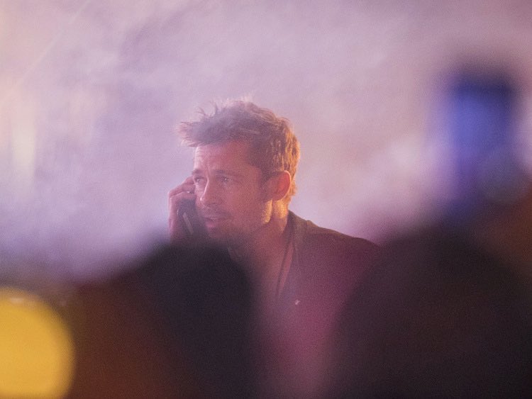 diegofye's tweet photo. brad pitt at a frank ocean concert (2017) https://t.co/EkettFfiY9