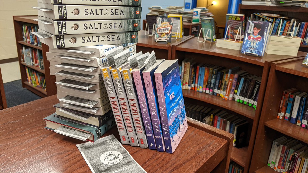 library_lms's tweet image. Book tasting books are finally ready for delivery! #studentchoice #literacy #books